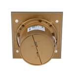 Энергосберегающий бесшумный вентилятор ММ-Р 06 UE стекло квадрат 100 м³/час 5,5 Вт с обратным клапаном мозаика золото