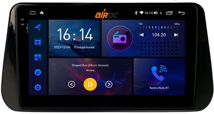 Магнитола для Hyundai Santa Fe 2020+ - AIROC 2K RI-2039 Android 12, QLed+2K, ТОП процессор, 8/128Гб, CarPlay, SIM-слот