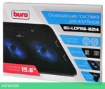 Подставка для ноутбука Buro BU-LCP156-B214 черный