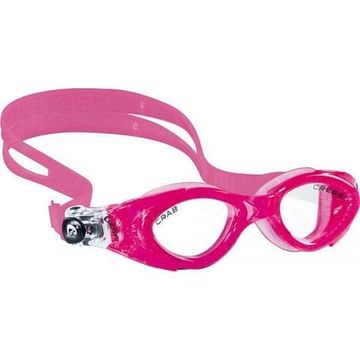 Очки для плавания детские Cressi King Crab Лиловый прозрачный силикон