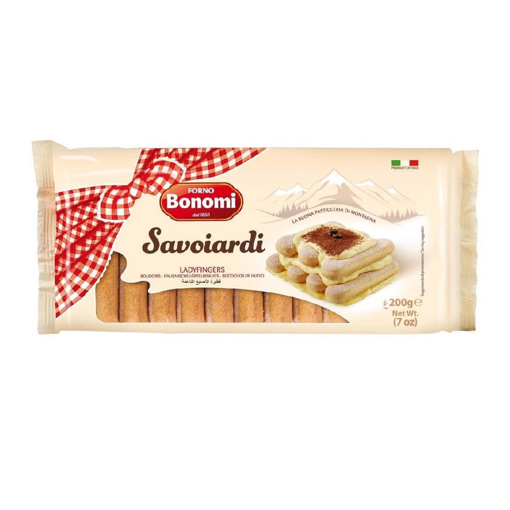 Печенье сахарное Савоярди, МИНИ упаковка,200гр, Италия