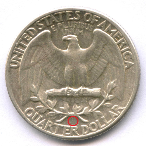 1/4 доллара 1942. США. Серебро XF