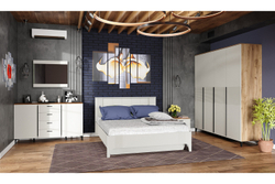 Кровать с подъемным механизмом 160х200 Белла, тальк