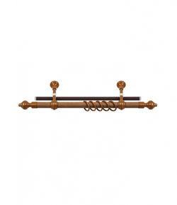 Карниз круглый Legrand Кантри 2-х рядный 1600 мм