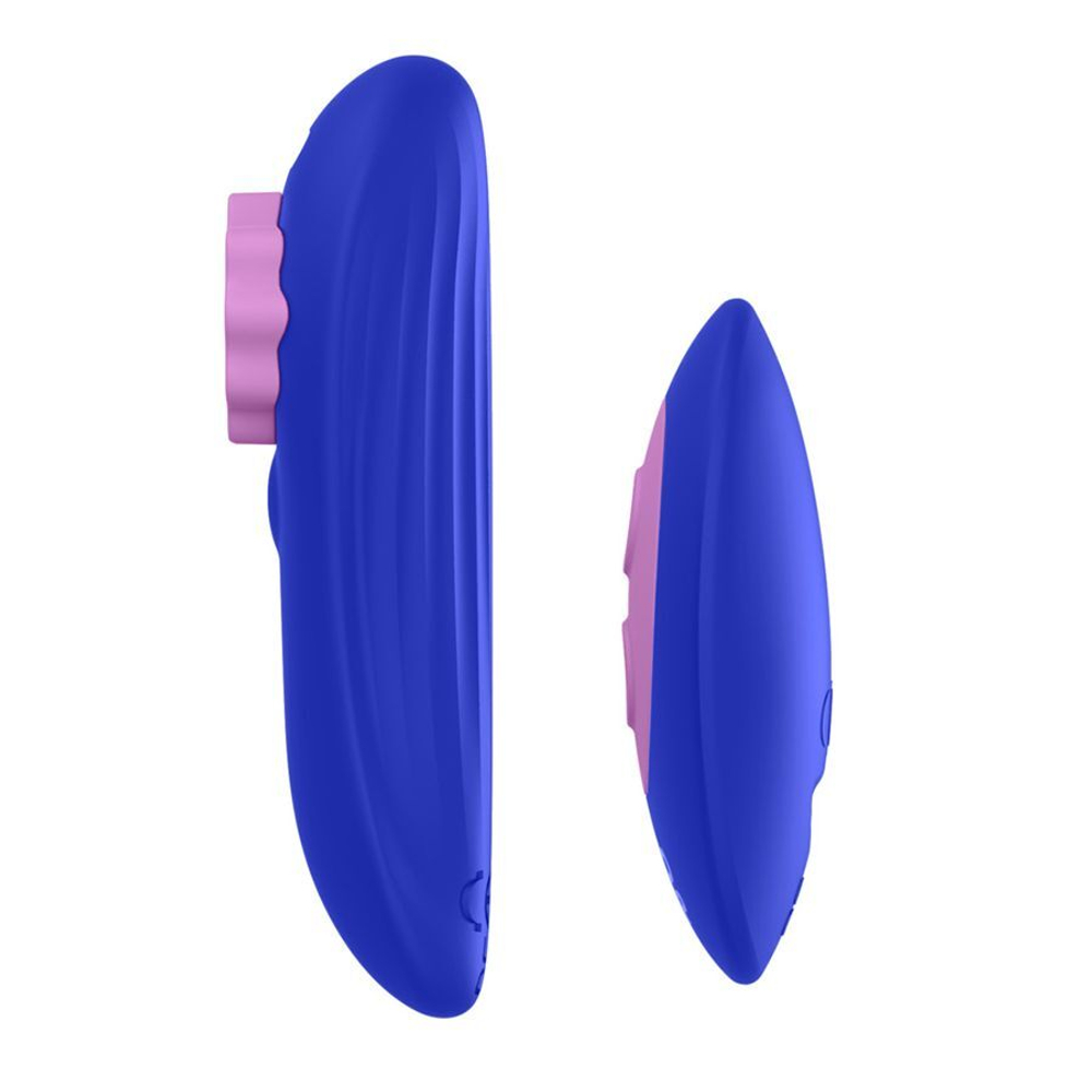 Синий вибратор в трусики с пультом ДУ Party