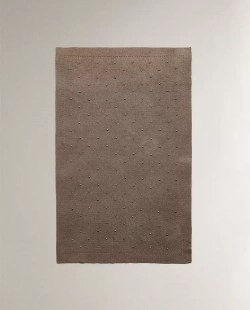 ZARA HOME ДЕТСКИЙ ПЛЕД С УЗОРОМ, СЕРЫЙ