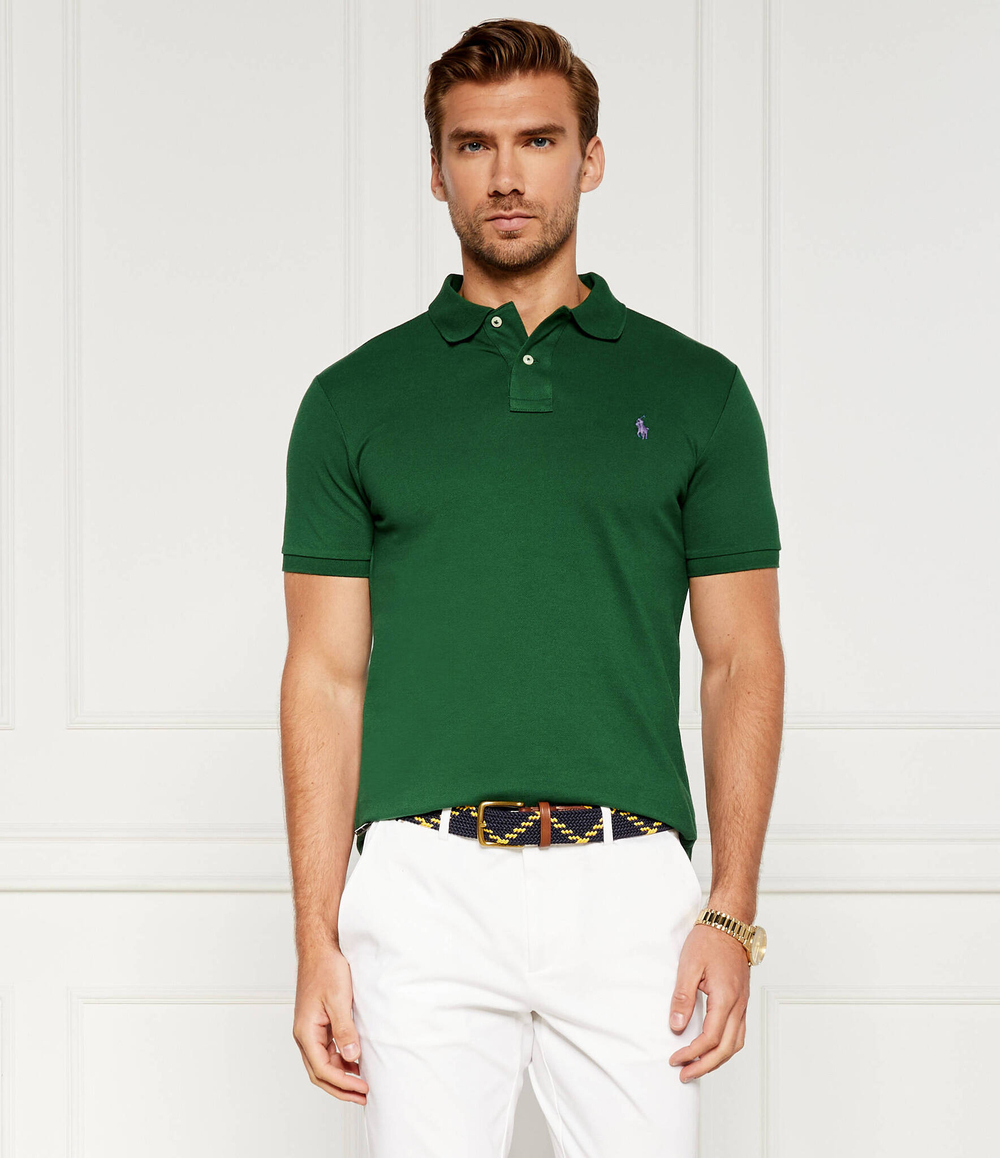 Поло POLO RALPH LAUREN - хаки(710795080)