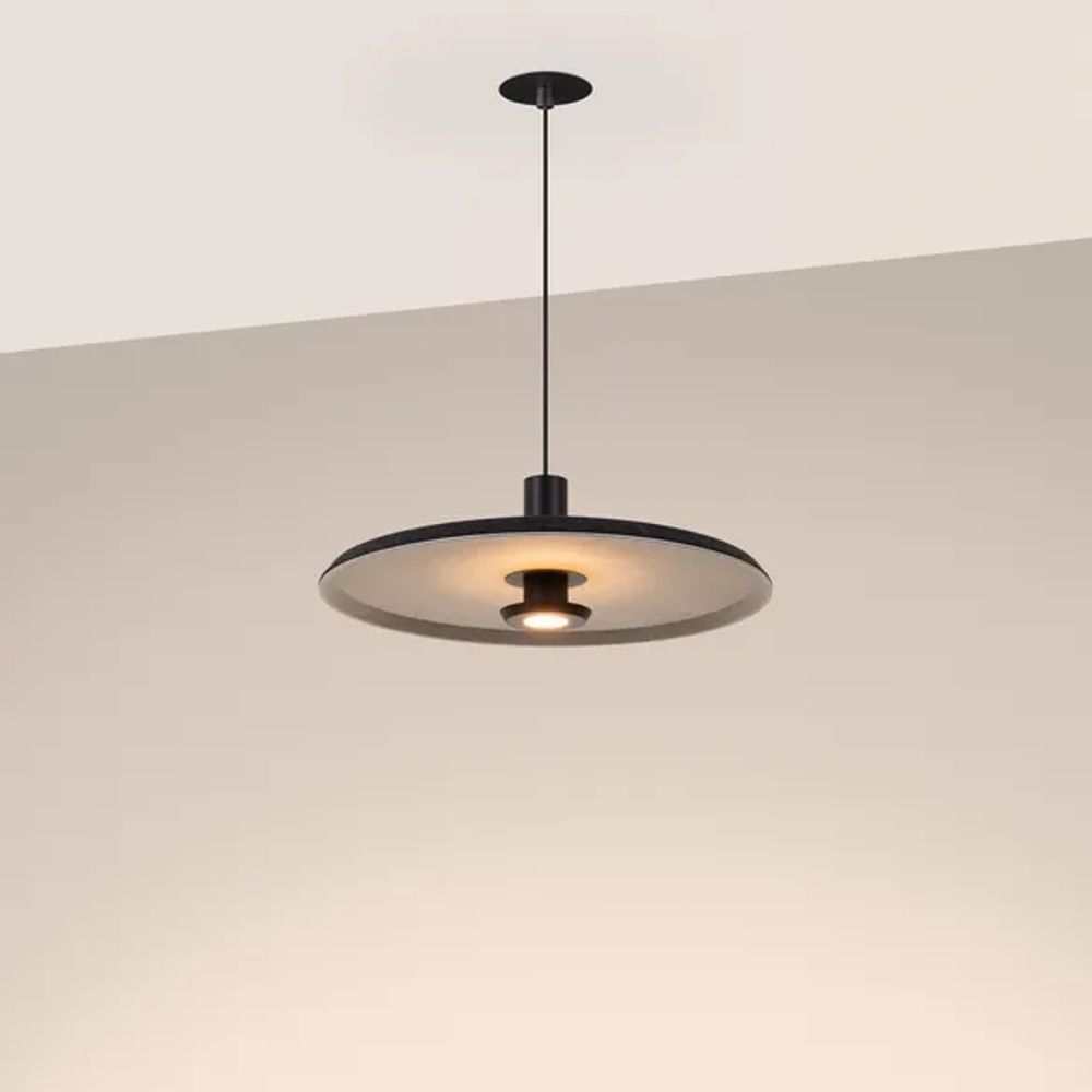 Светильник SP-KOTARO-R450-12W Warm3000 (BK-GR, 36 deg, 230V, TRIAC) (Arlight, IP20 Фетр, 3 года) 057224