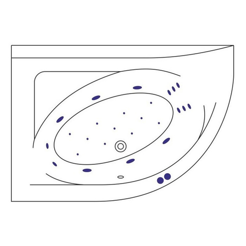 Акриловая ванна Excellent Aquarella L Ultra 1700x1100 WAEX.ARL17.ULTRA
