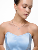 Чокер "White Cross" Silver