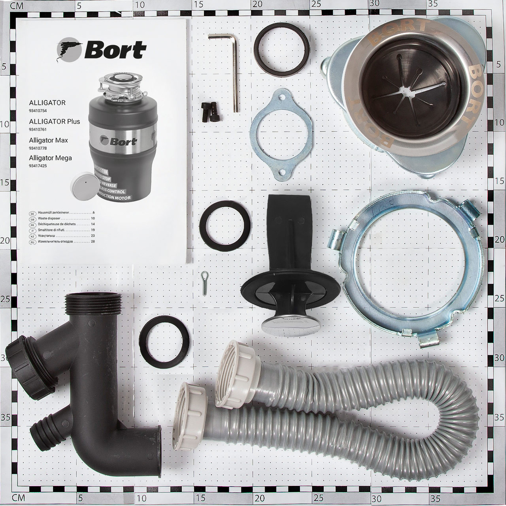 Измельчитель пищевых отходов BORT Alligator MEGA