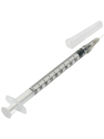 Шприц Инсулиновый однократного применения Луер Слип с иглой, 1 мл, 10 шт.