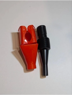 +t Воронка непроливайка для мототехники и др. Красная