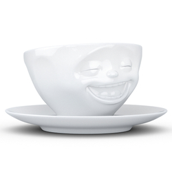 Чайная пара tassen laughing, 200 мл, белая
