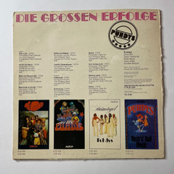 Винтажная виниловая пластинка LP Puhdys Пудис Die Grossen Erfolge (ГДР 1977)