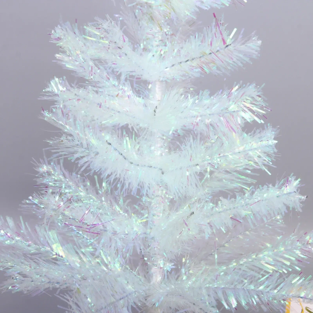 Елка «Волшебная ночь» 60 см, ПВХ (50 веток), Перламутр