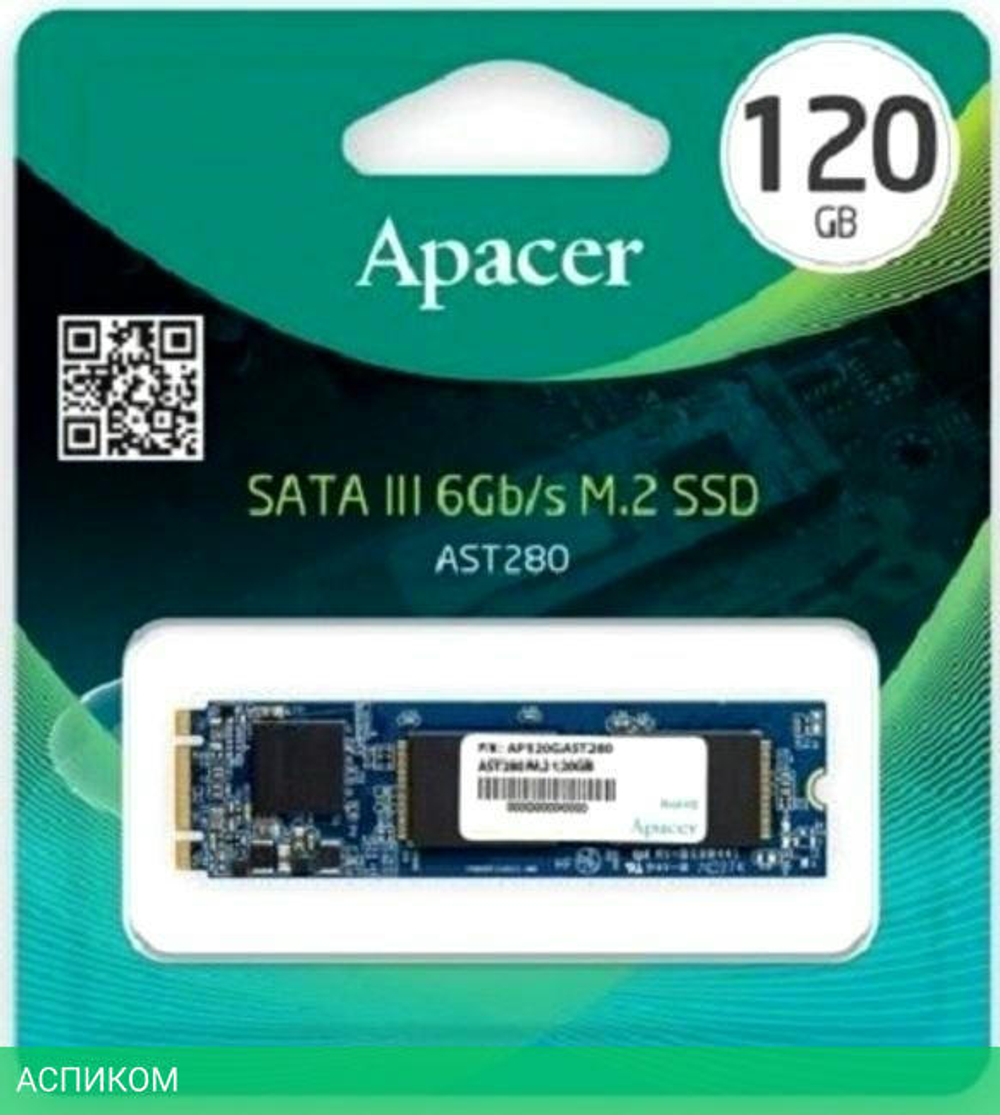 SSD диск Apacer AST280 120GB (AP120GAST280-1)