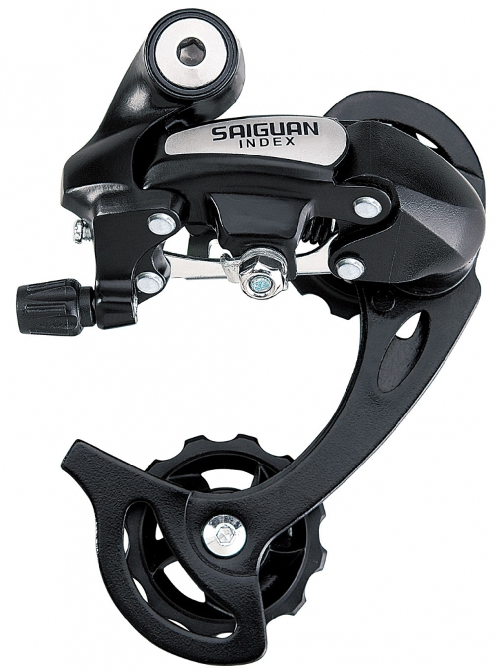 Переключатель задний (совместим с Shimano), длинная лапка, крепление на петух, ёмкость 43Т HG 36A