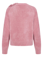 sweater with a flower
