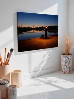 Картина на стену 40 X 50 Ночная набережная