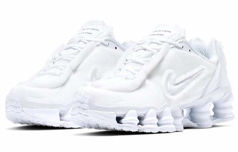 Кроссовки Cdg X Nike Shox Tl (Женская размерная сетка)