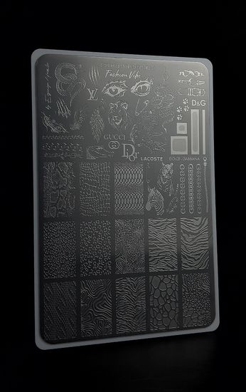 Пластина для стемпинга Enigma Stamping Fashion Vibe