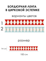 Стикер БОРДЮР для украшения стен, мебели, дверей