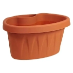 Кашпо АЛИЦИЯ на водосточную трубу 3,5л Терракотовый