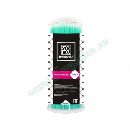 Микробраши для ресниц (размер: M - 1,5 мм.), Barbara, 100 шт.