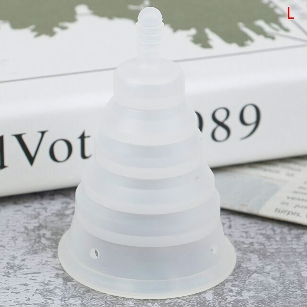 Складная менструальная чаша (Цвет: Белый)