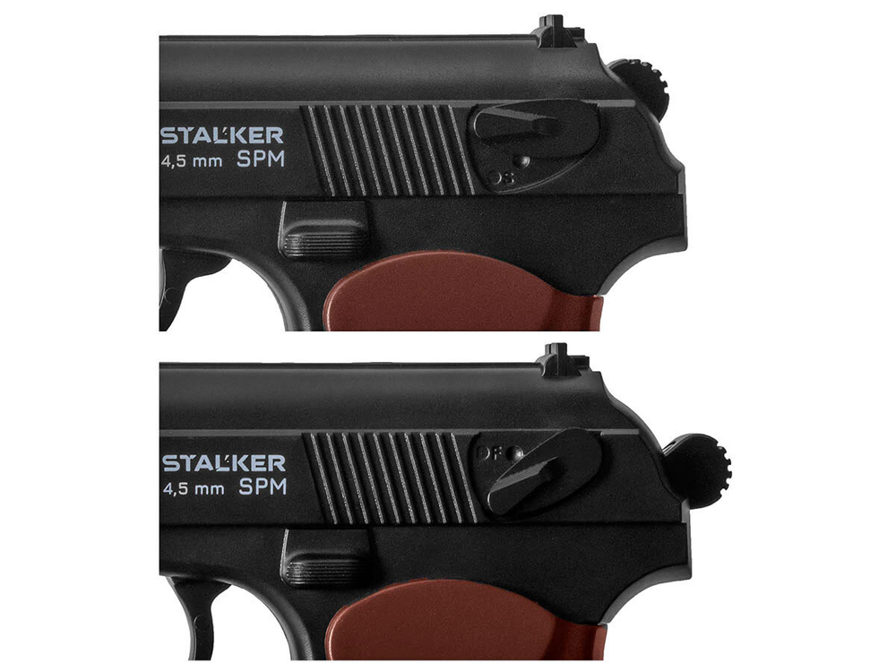 Пистолет пневматический Stalker SPM (ПМ) к.4,5мм
