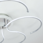 Citilux Джемини CL229251E LED RGB Люстра с пультом Хром