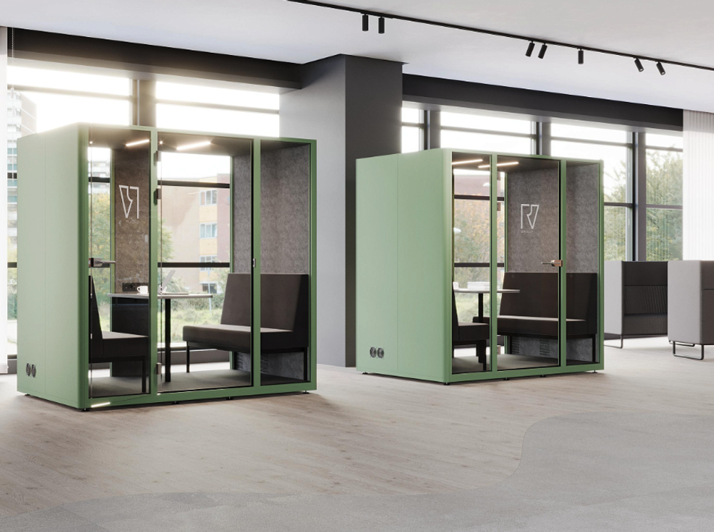 Акустическая кабинка СаундКуб з/с-стекло SDC-1.2-GL