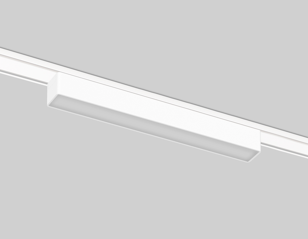 Светильник светодиодный трековый для шинопровода Magnetic Ultra Slim GV1447 WH белый IP20 10W 4200K 48V 230*26*24