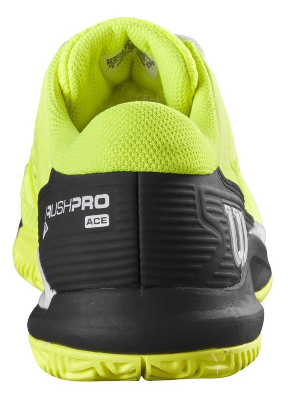 детские Кроссовки теннисные Wilson Rush Pro Ace JR - safety yellow/black/white
