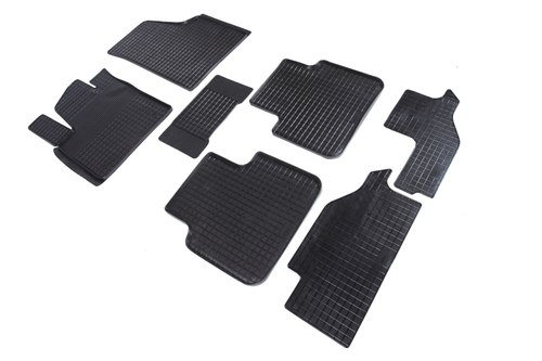 Резиновые коврики Сетка для Volkswagen Teramont 2017-н.в., Seintex.89787