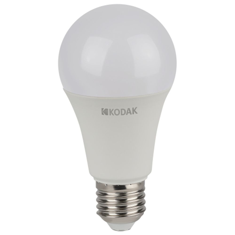 Лампа светодиодная Kodak LED A60-11W-840-E27 K 11Вт груша нейтральный белый свет Е27 | Лампы cветодиодные Груша (A)