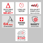 Фен для волос 2000Вт Valera Salon Exclusive Academy Light Pro 2200