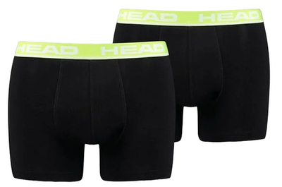 Мужские спортивные боксеры Head Men's Basic Boxer 2P - black combo