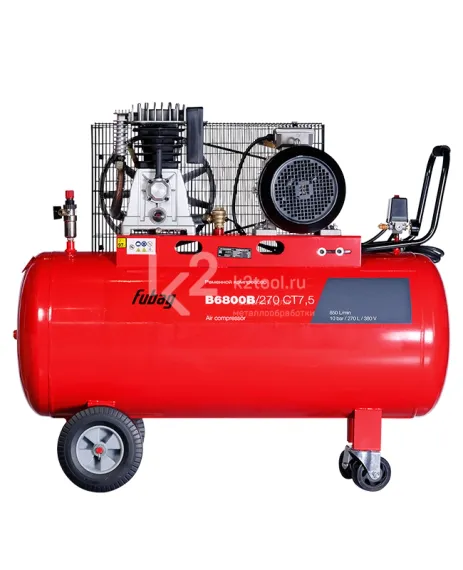 Ременной одноступенчатый компрессор Fubag B6800B/270 CT7.5