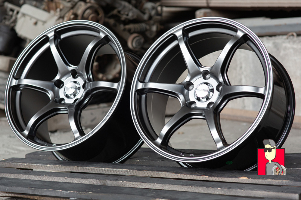 Комплект дисков Advan RG3 18x8.5/9.5 et35/35 5x114.3
