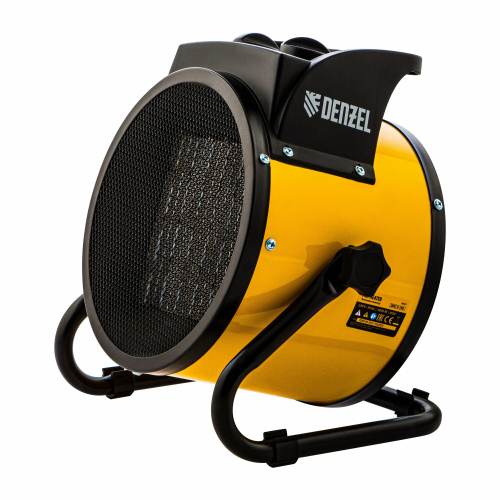 Тепловая пушка, керамический нагреватель (тепловентилятор) DHC 3-150, 220 В, 0,025/1,5/3 кВт, DENZEL 96431