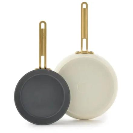GreenPan Набор из 2 сковородок Stanley Tucci™ 20+26 см Off White