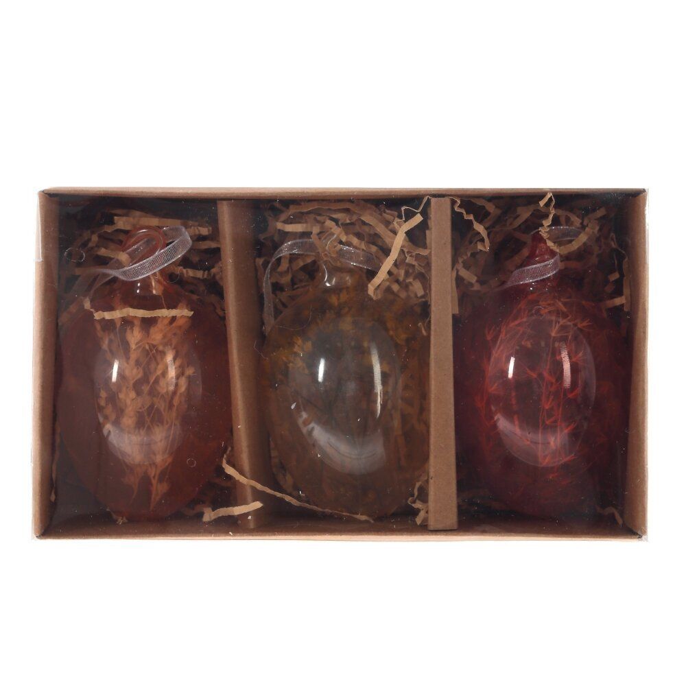 GAEM Набор из 3-х изделий декоративных подвесных "Яйцо пасхальное" (4,5*6), L16 W9,5 H5,5 см