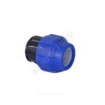 Заглушка компрессионная ПЭ Дн 63 Ру16 VALFEX 121001123063