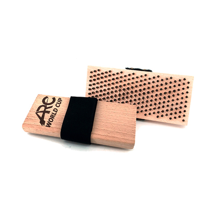 Щетка лыжная ручная ARC RECTANGULAR WORLD CUP со щетиной из мягкого конского волоса, арт.ARCA0195