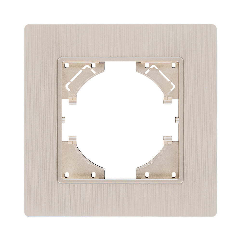 Рамка 1-постовая, золотой Kollinger Eleganz Plex EP1GD