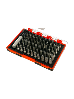 Набор бит 61 шт (PH, PZ, SL, T(TX), HEX, SQ(R)) Gigant G-11333