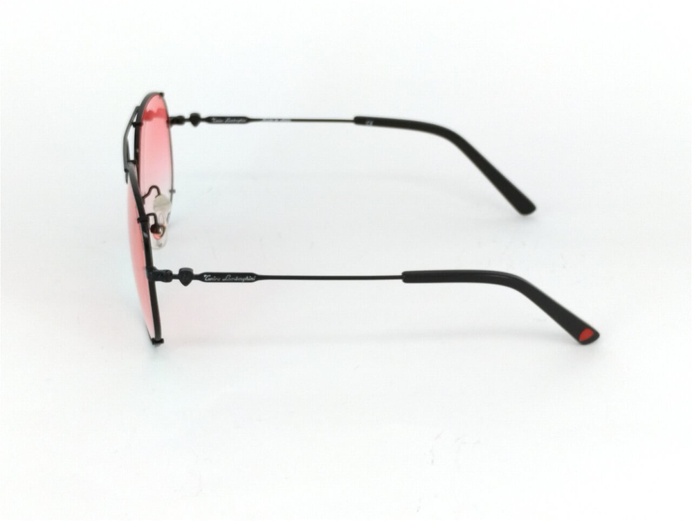Солнцезащитные очки Tonino Lamborghini 752-08 AF FR Black-Metal Shaded Red Lens