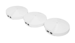 Роутер бесшовный, Mesh, Deco M5 (DECO M5(3-PACK)) AC1300 10/100/1000BASE-TX белый (у